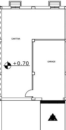 Planimetria Garage e Taverna