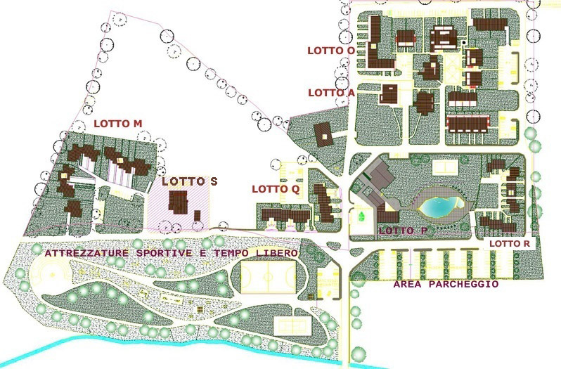 Planimetria Complesso Turistico Residenziale Nova Carsulae