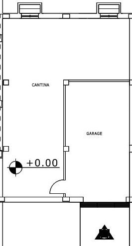 Planimetria Garage e Taverna