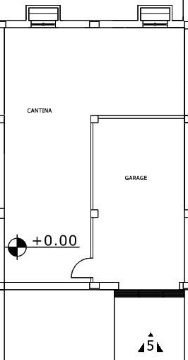Planimetria Garage e Taverna